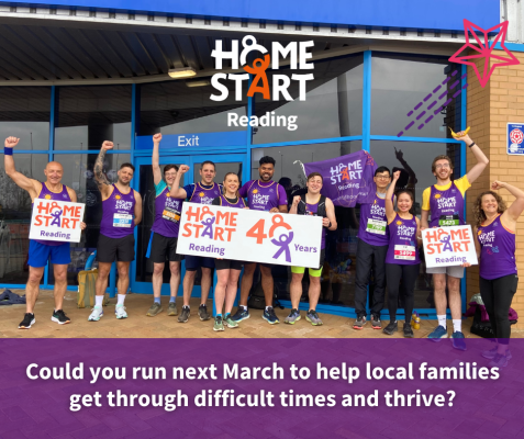 2025 Reading Half team before the race